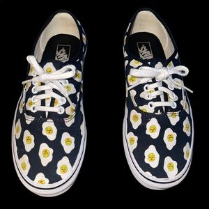 Vans sunny side up egg shoes!! Size 10 and great condition. Fun unique shoes